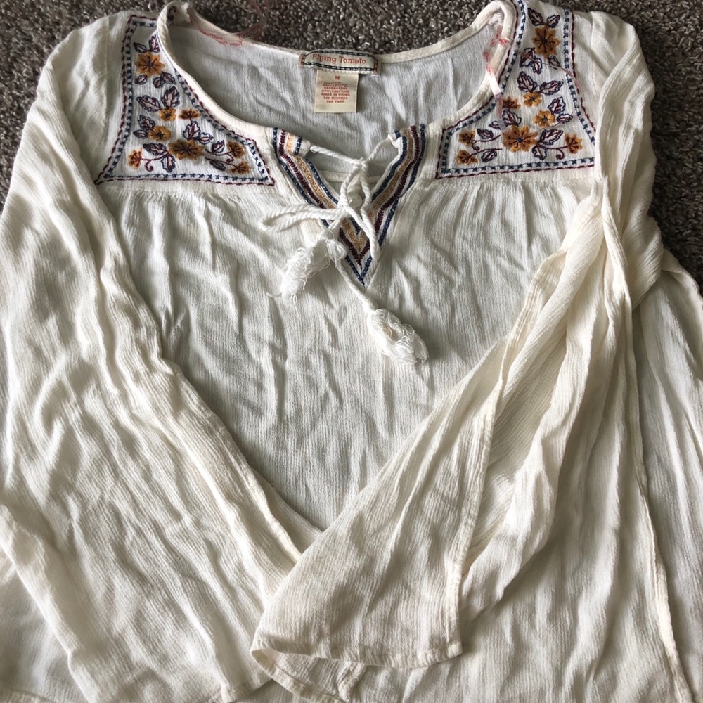 Flowy Aztec shirt